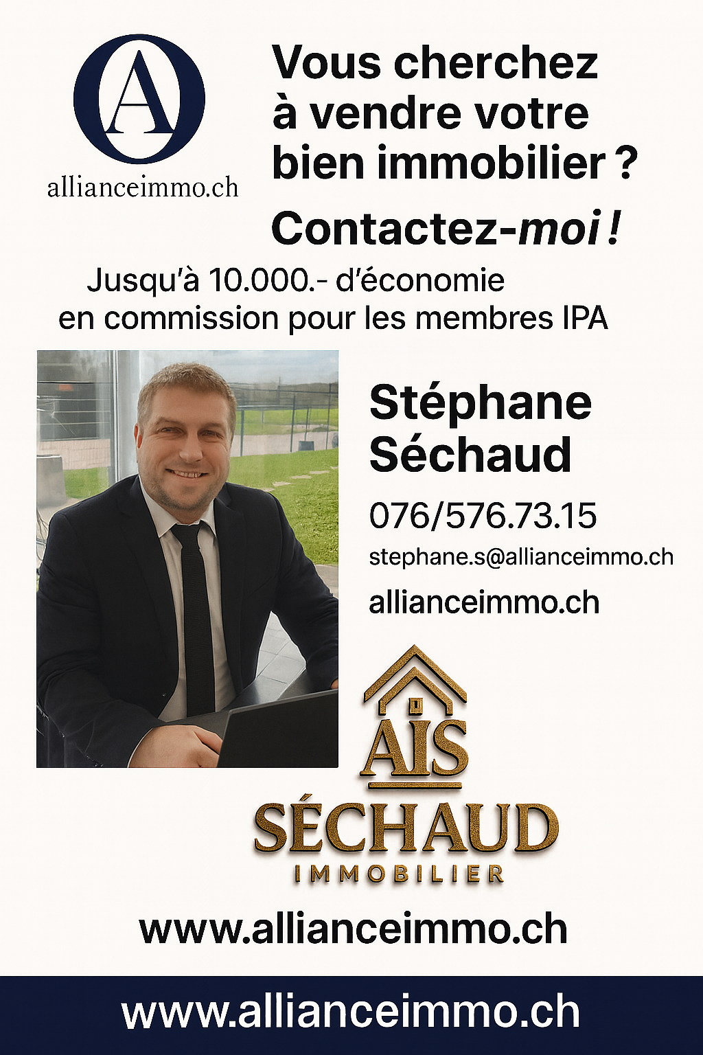 Annonce journal IPA Vaud