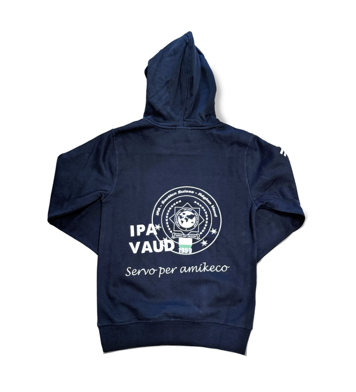 Sweat à capuche bleu – Image 3